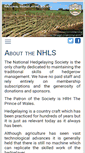 Mobile Screenshot of hedgelaying.org.uk