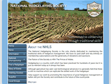 Tablet Screenshot of hedgelaying.org.uk
